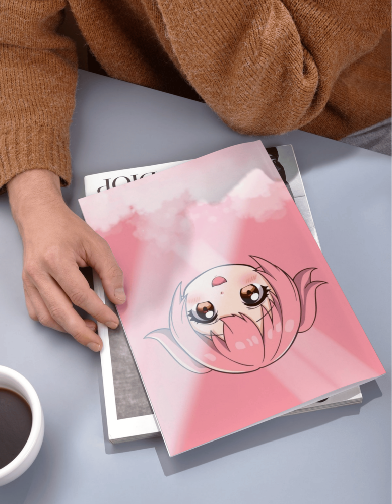 LIRIX AI Artist Official Magazine Chibi Collection Beyond the Shadows Cyberpunk Edition